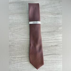 Perry Ellis Mawase Geo Orange Tie